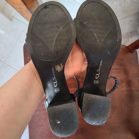 Chinese Laundry Juni Sandal Black Women's Size 6.5 - Picture 7 of 8